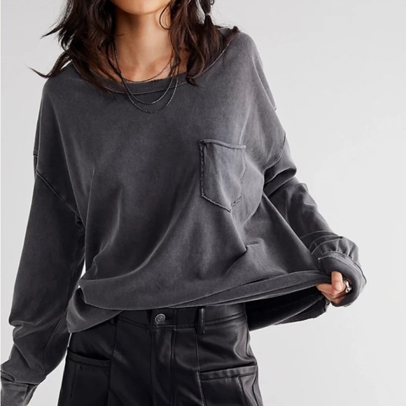 Free People Tops - NWT Free People Fade Into You Tee